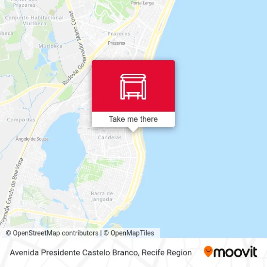 Avenida Presidente Castelo Branco map