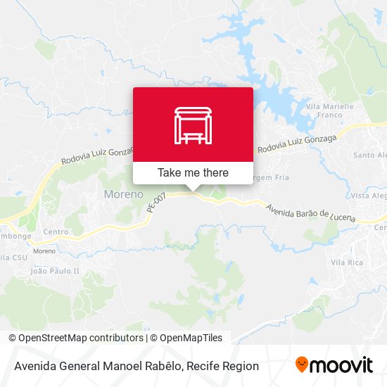 Avenida General Manoel Rabêlo map