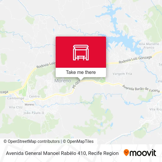 Avenida General Manoel Rabêlo 410 map