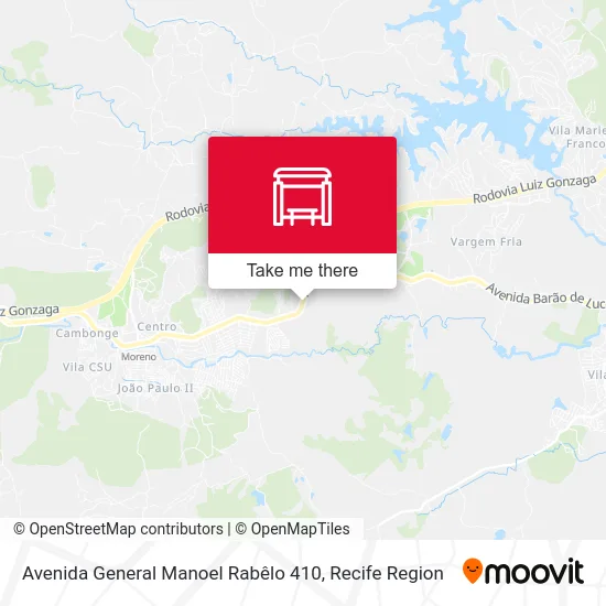 Avenida General Manoel Rabêlo 410 map