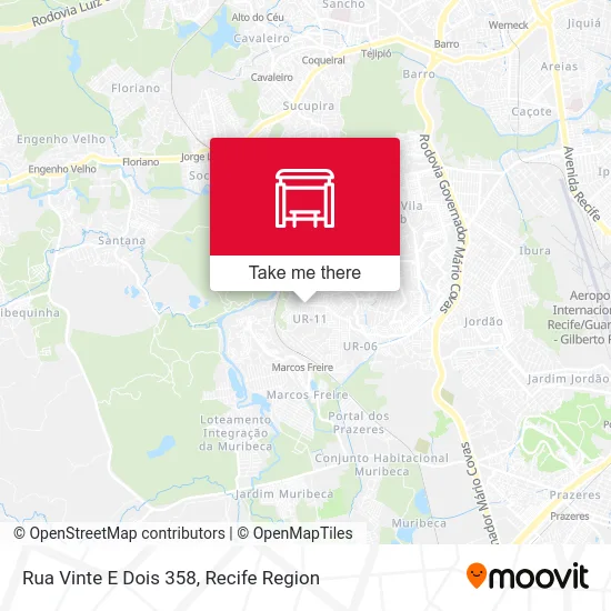 Rua Vinte E Dois 358 map