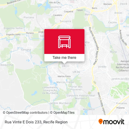 Rua Vinte E Dois 233 map