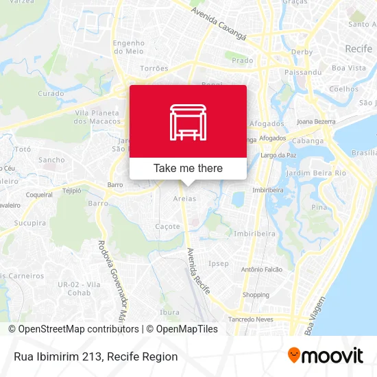 Rua Ibimirim 213 map
