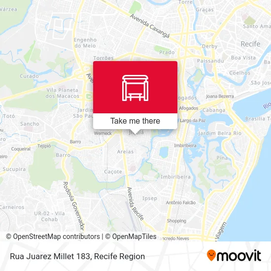 Rua Juarez Millet 183 map