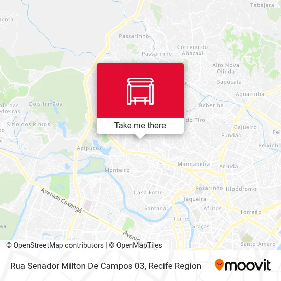 Rua Senador Milton De Campos 03 map