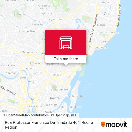 Rua Professor Francisco Da Trindade 464 map