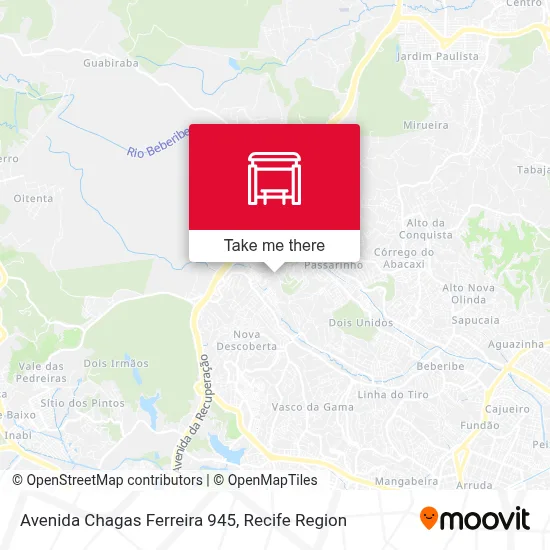 Avenida Chagas Ferreira 945 map