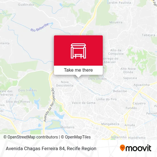 Avenida Chagas Ferreira 84 map