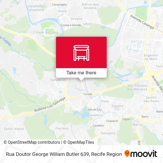 Rua Doutor George Wiliam Butler 639 map