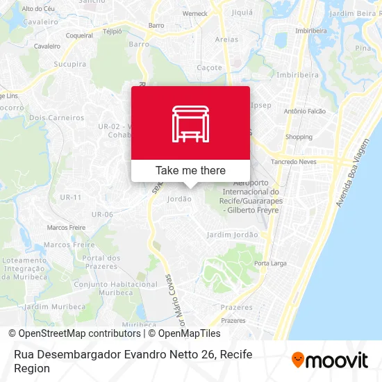 Rua Desembargador Evandro Netto 26 map