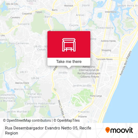 Rua Desembargador Evandro Netto 05 map