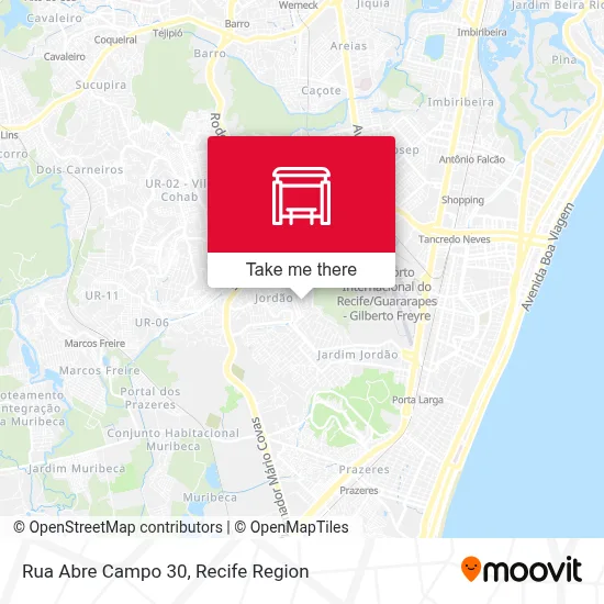 Rua Abre Campo 30 map