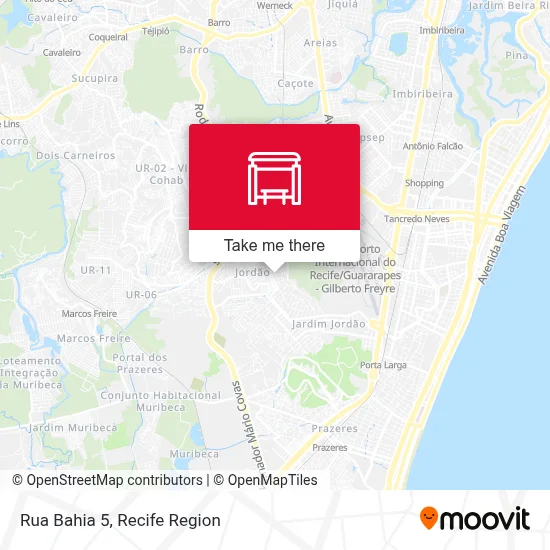 Rua Bahia 5 map