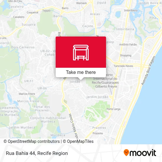 Rua Bahia 44 map
