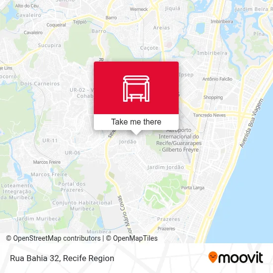 Rua Bahia 32 map