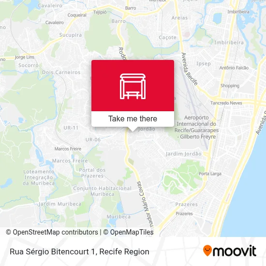 Rua Sérgio Bitencourt 1 map