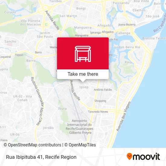 Rua Ibipituba 41 map