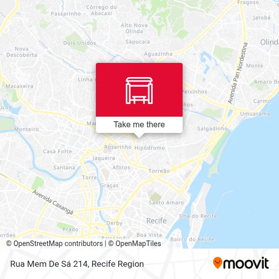 Rua Mem De Sá 214 map