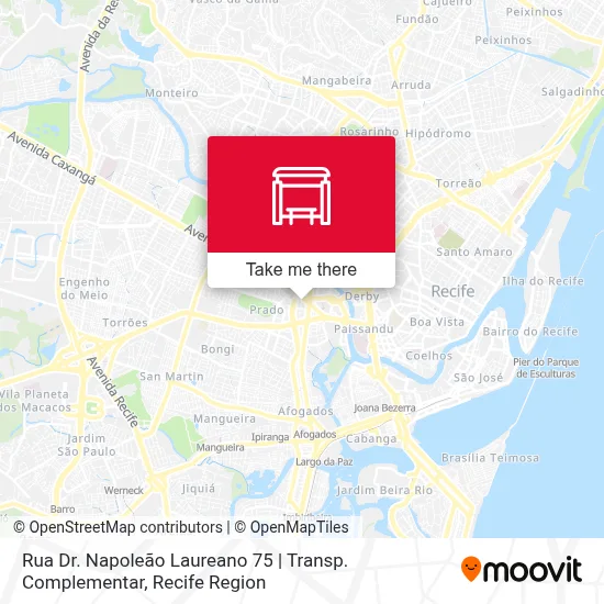 Rua Dr. Napoleão Laureano 75 | Transp. Complementar map