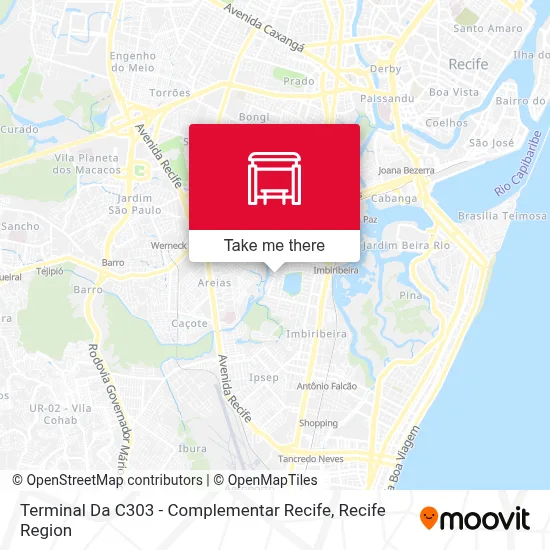 Terminal Da C303 - Complementar Recife map