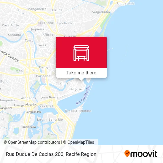 Rua Duque De Caxias 200 map