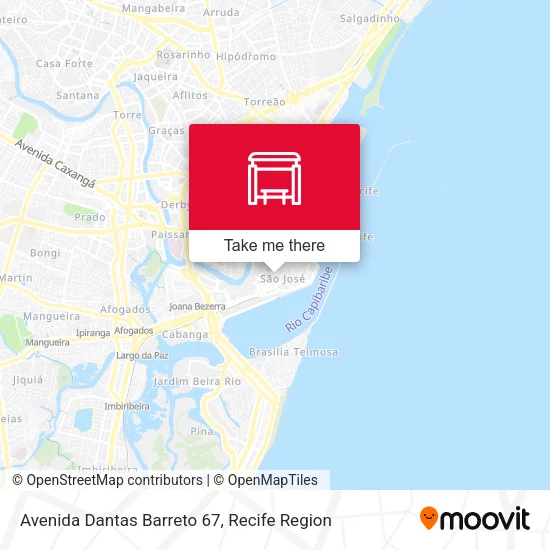 Avenida Dantas Barreto 67 map