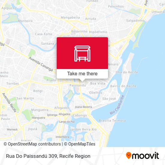 Rua Do Paissandú 309 map