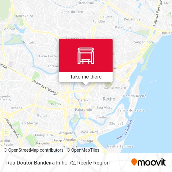 Rua Doutor Bandeira Filho 72 map