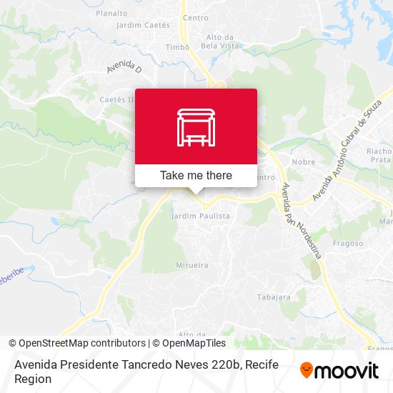 Avenida Presidente Tancredo Neves 220b map
