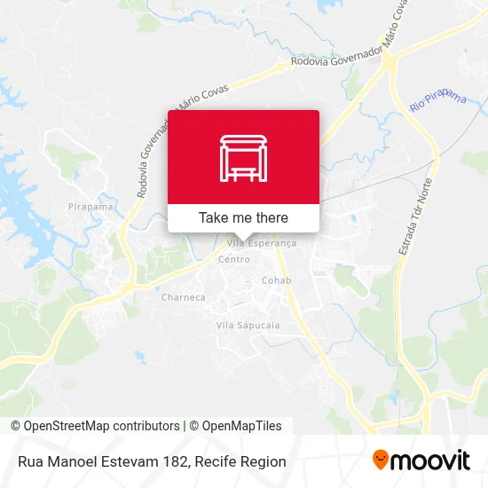 Rua Manoel Estevam 182 map
