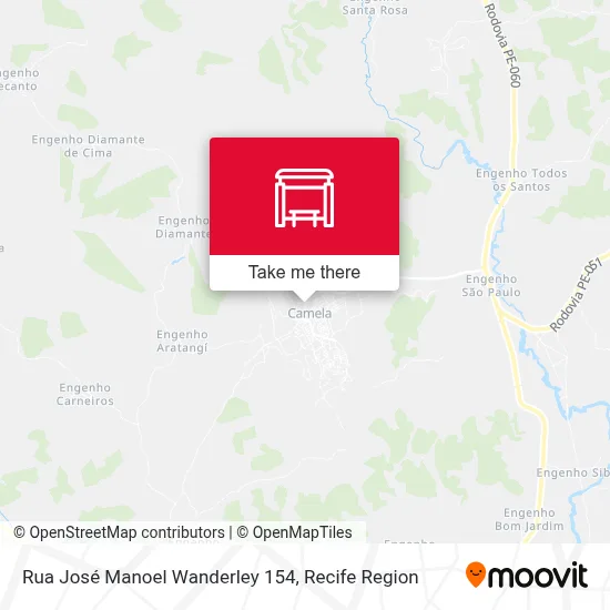 Rua José Manoel Wanderley 154 map
