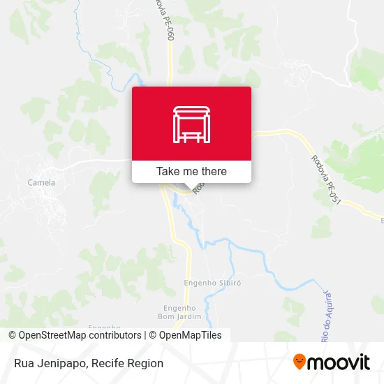 Rua Jenipapo map