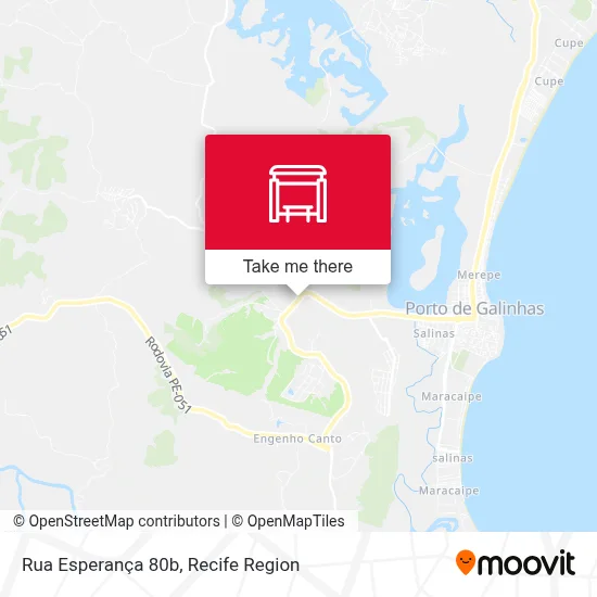 Rua Esperança 80b map