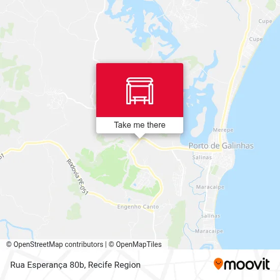 Rua Esperança 80b map