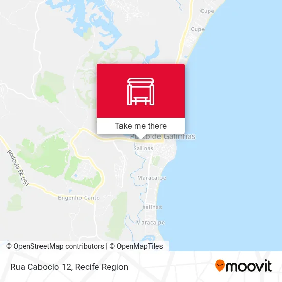 Rua Caboclo 12 map