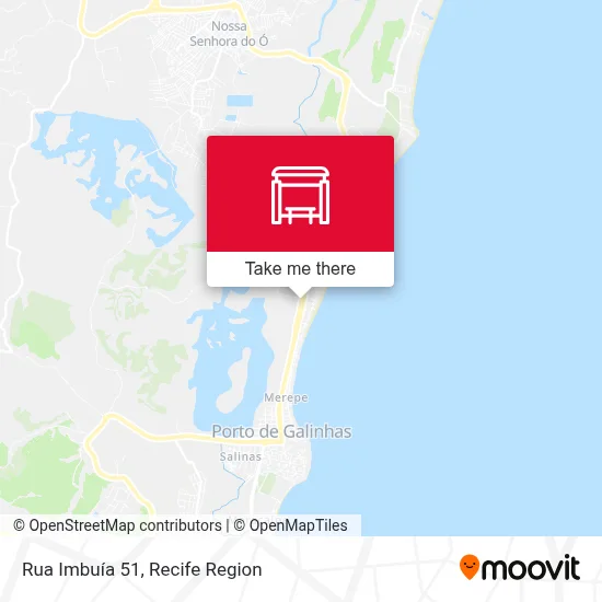 Rua Imbuía 51 map