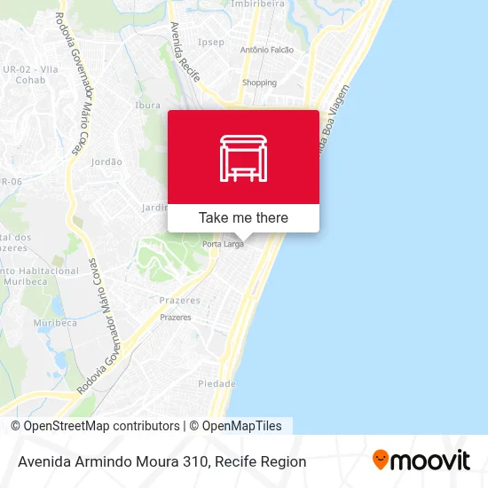 Avenida Armindo Moura 310 map