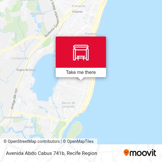 Avenida Abdo Cabus 741b map