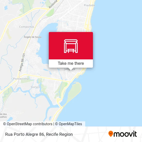 Rua Porto Alegre 86 map