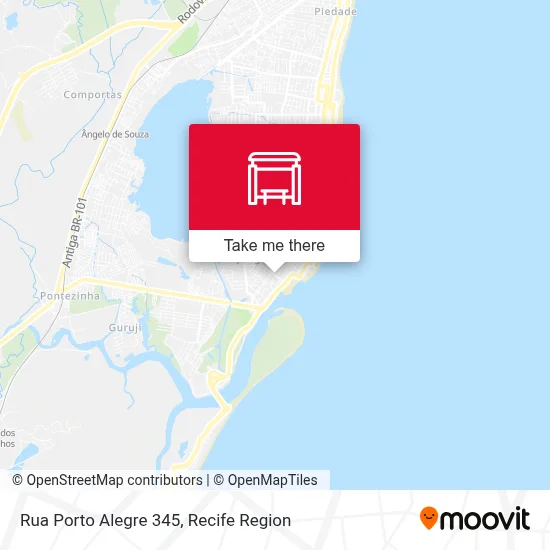 Rua Porto Alegre 345 map