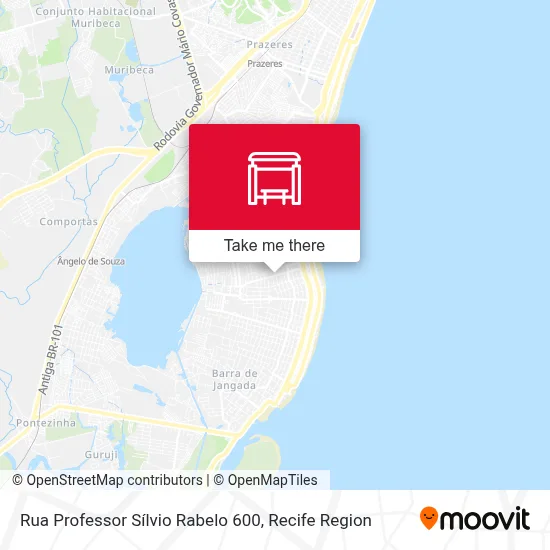 Rua Professor Sílvio Rabelo 600 map
