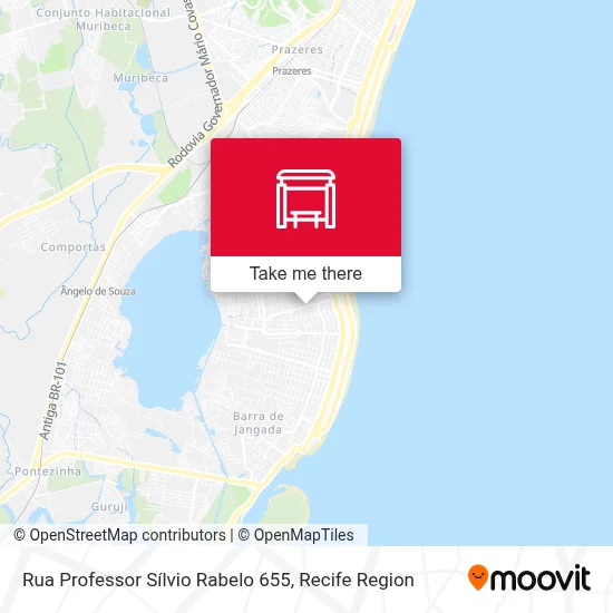 Rua Professor Sílvio Rabelo 655 map