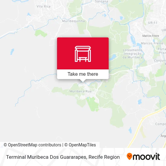 Terminal Muribeca Dos Guararapes map