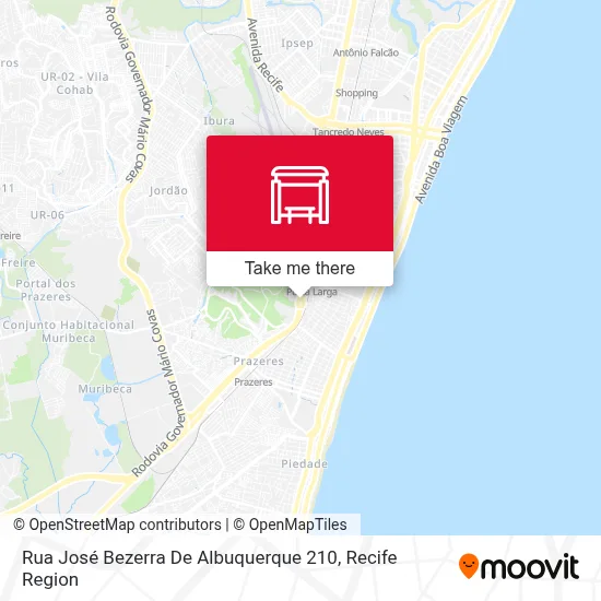 Rua José Bezerra De Albuquerque 210 map