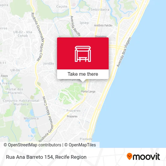 Rua Ana Barreto 154 map