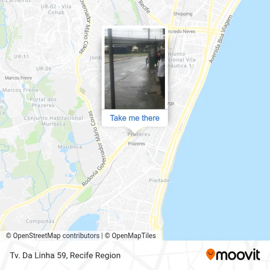 Tv. Da Linha 59 map