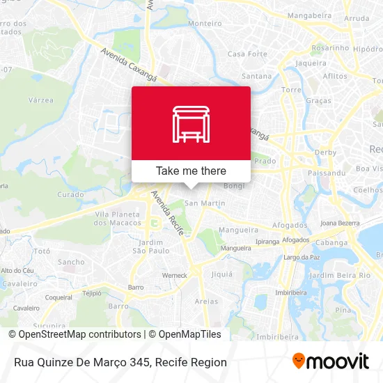 Rua Quinze De Março 345 map