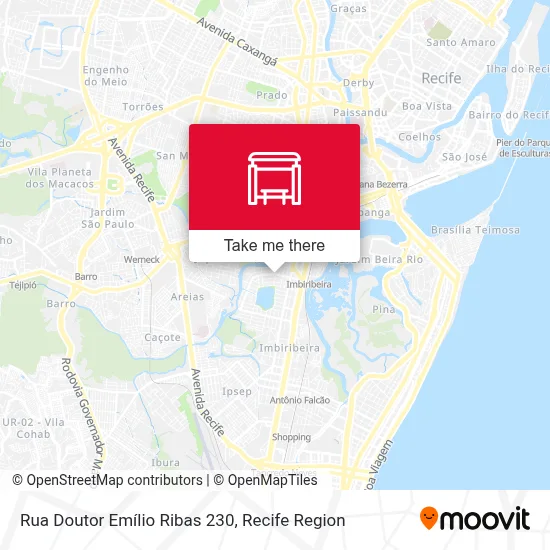 Rua Doutor Emílio Ribas 230 map
