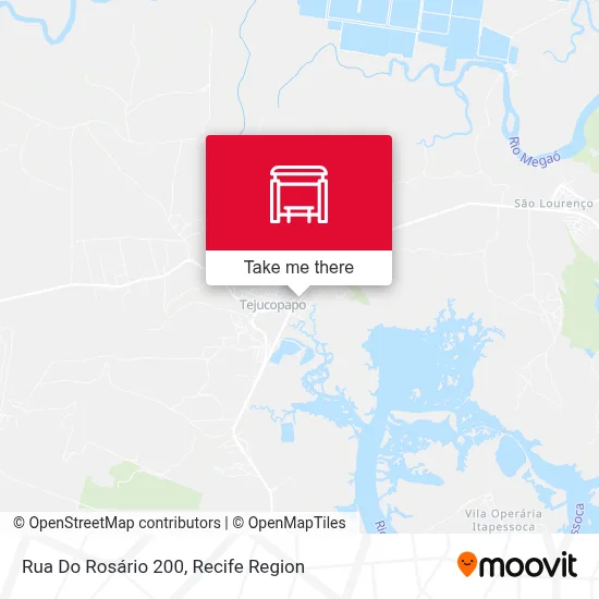 Rua Do Rosário 200 map
