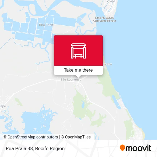 Rua Praia 38 map